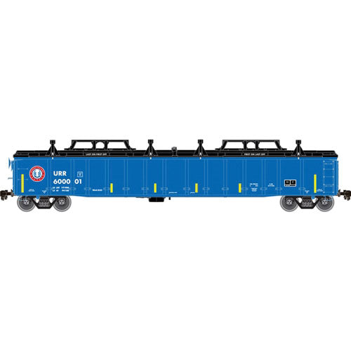 Thrall 2743 Covered Gondola - Ready to Run - Master(R) -- Union Railroad #600001 (blue, red, yellow Conspicuity Marks)