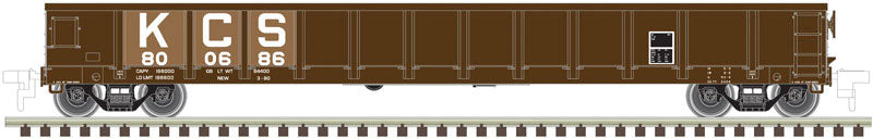 Evans 52' Gondola - Ready to Run -- Kansas City Southern #800724