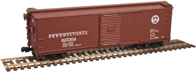 USRA Steel Rebuilt Boxcar - Ready to Run - Master(R) -- Pennsylvania Railroad #105504 (Tuscan, Circle Keystone Logo)
