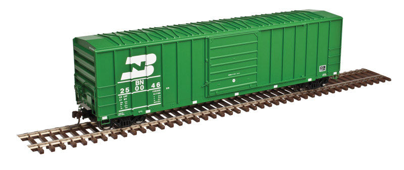 FMC 5077 50' Boxcar - Ready to Run -- Burlington Northern #249976 (Cascade Green, white, 1990s Logo on Left)