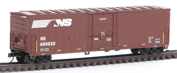 Fruit Growers Express 50' Insulated Plug-Door Boxcar - Ready to Run -- Norfolk Southern #650020 (Boxcar Red, Horse Head Logo)