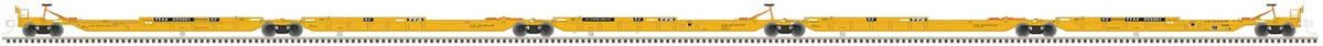 Trinity 53' RAF53C 5-Unit Spine Car - Ready to Run -- TTX 555010 (yellow, black)