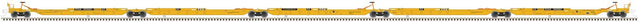 Trinity 53' RAF53C 5-Unit Spine Car - Ready to Run -- TTX 555010 (yellow, black)