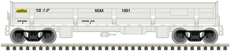 Difco Side-Dump Car - Ready-to-Run - Master(R) -- Metrolink SCAX #1050 (Light Gray)