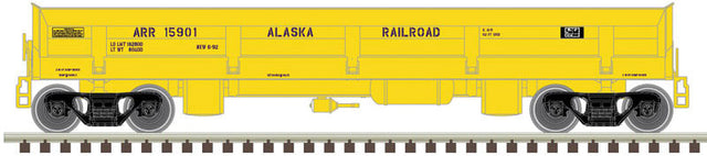 Difco Side Dump Car - Ready to Run - Master(R) -- Alaska Railroad 15840 (yellow)