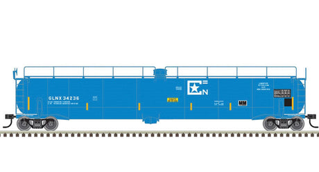 ACF 33,000 Gallon Tank Car - Ready to Run - Master(R) -- GLNX 34236 (blue, white)