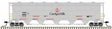 Trinity PD5000 Covered Hopper - Ready to Run -- ConAgra Mills CAGX #95195 (gray, red)
