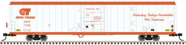 Cryogenic Reefer - Ready to Run - Master(R) -- Cryo-Trans CRYX #1323 "American Falls" (white, orange)