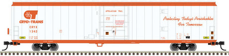 Cryogenic Reefer - Ready to Run - Master(R) -- Cryo-Trans CRYX #1337 "Sun Valley" (white, orange)