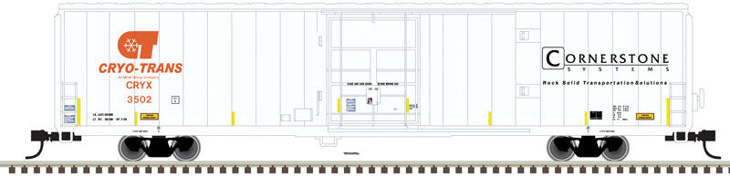 Cryogenic Reefer - Ready to Run - Master(R) -- Cryo-Trans Cornerstone 3457 (white, orange)