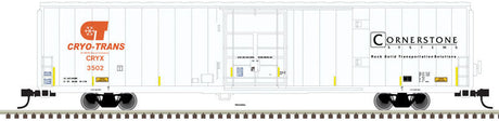 Cryogenic Reefer - Ready to Run - Master(R) -- Cryo-Trans Cornerstone 3502 (white, orange)