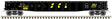 ACF 70-Ton 52' Gondola - Ready to Run - Master(R) -- Seaboard Coast Line #698072 (black, white)