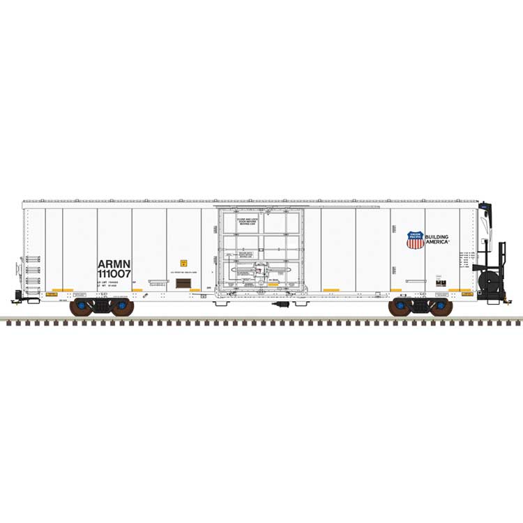 TrinityRail(R) 64' Modern Reefer - Ready to Run -- Union Pacific #111253 (white, black, Low Numbers)