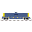 42' Coil Steel Car with Fishbelly Side Sill - Ready to Run - Master(R) -- Mitsui Rail Capital MBKX #250166 (blue, yellow)