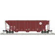PS-2 4427 3-Bay Covered Hopper - Ready to Run - Master(R) -- BNSF Railway #412006 (Boxcar Red, white, Circle/Cross Logo)