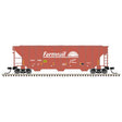 PS-2 4427 3-Bay Covered Hopper - Ready to Run - Master(R) -- Farmrail GNBC #1003 (Boxcar Red, white)