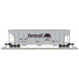 PS-2 4427 3-Bay Covered Hopper - Ready to Run - Master(R) -- Farmrail GNBC #1005 (gray, black)