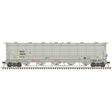 Trinity 5660 PD Covered Hopper - Ready to Run -- GE Rail Services NAHX #60861 (gray, black, yellow conspicuity stripes)