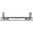 42' Pulpwood Flatcar with Load - Ready to Run -- Seaboard Coast Line #110264 (black, yellow)