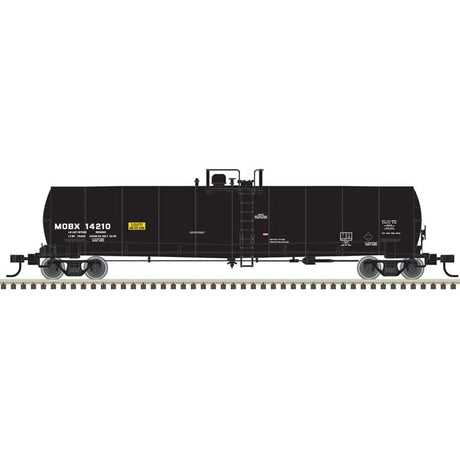 ACF 23,500-Gallon Tank Car - Ready to Run - Master(R) -- Exxon Mobil  MOBX #14274 (black, reporting marks only)