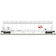 ACF 5800 4-Bay Covered Hopper - Ready to Run - Master(R) -- KT Clays ACFX #68444 (white, red)