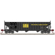 Pullman-Standard PS-2750 3-Bay Hopper - Ready to Run - Master(R) -- Seaboard System #996576 (black, yellow)