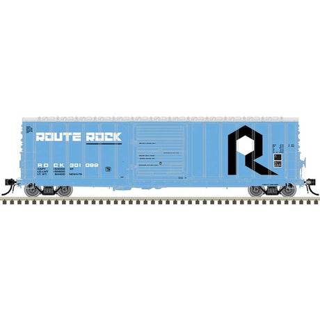 CNCF 5000 50' Boxcar - Ready to Run - Master(R) -- Rock Island #301084 (blue, white, black)