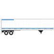 45' Pines Trailer - Assembled -- Generic Lease #202843 (white, blue)