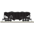 55-Ton Fishbelly Hopper with Load - Ready to Run -- Central Railroad of New Jersey #60896 (black, reporting marks only)