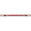 ACF 89' 4" Intermodal Flatcar - Ready to Run - Master(R) -- BNSF Railway #588140 (Boxcar Red, yellow conspicuity marks)