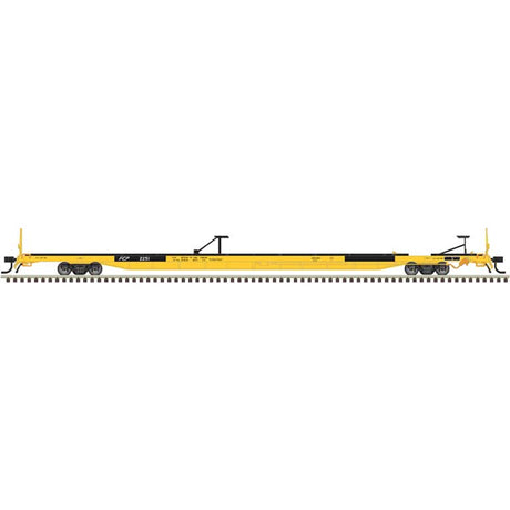 ACF 89' 4" Intermodal Flatcar - Ready to Run - Master(R) -- Ferrocarril del Pacifico FCP #2269 (yellow, black)