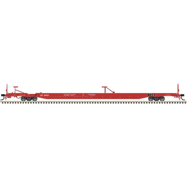 ACF 89' 4" Intermodal Flatcar - Ready to Run - Master(R) -- Maine Central MEC #105073 (red)
