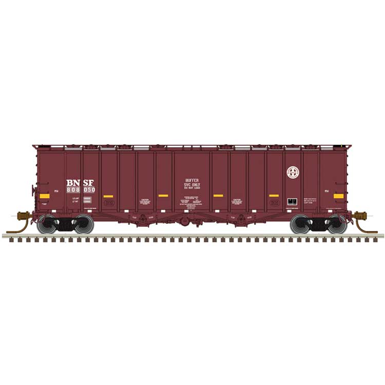 4 TrinityRail 31,000-Gallon Tank Cars & 2 Airslide Buffer Set - Ready to Run -- Deep Rock Refining DPRX, BNSF Buffer (white, black, Boxcar Red Buffers)-2