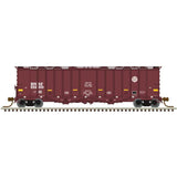 4 TrinityRail 31,000-Gallon Tank Cars & 2 Airslide Buffer Set - Ready to Run -- Deep Rock Refining DPRX, BNSF Buffer (white, black, Boxcar Red Buffers)-2