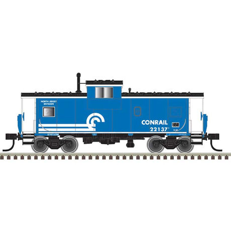 Extended-Vision Caboose - Ready to Run - Master(R) -- Conrail #22137 (blue)