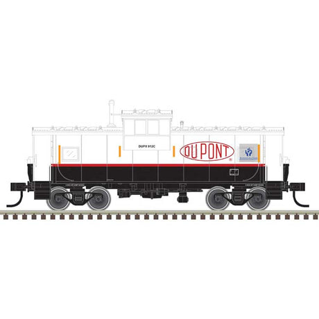 Extended-Vision Caboose - Ready to Run - Master(R) -- Dupont #912C (black, white)
