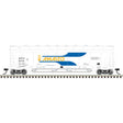 ACF 4-Bay Center Flow(R) Pressureaide(R) Covered Hopper - Ready to Run - Maste -- Amaizo ACFX #51178 (white, blue, gold)