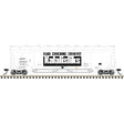 ACF 4-Bay Center Flow(R) Pressureaide(R) Covered Hopper - Ready to Run - Maste -- Katalistiks ACFX #59703 (white, black)