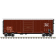 P-S PS-1 40' Boxcar w/8' Door - Ready to Run - Master -- Chicago & North Western #701540 (Patched Ex-RI, Boxcar Red, silver, black)