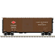 P-S PS-1 40' Boxcar w/8' Door - Ready to Run - Master -- Lake Superior & Ishpeming #2413 (Boxcar Red, black, red)