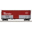 P-S PS-1 40' Boxcar w/8' Door - Ready to Run - Master -- New York Central #175002 (Pacemaker, black, gray)