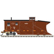 Russell Snow Plow - Ready to Run - Master(R) -- Finger Lakes Railway #10 (Boxcar Red, black, yellow conspicuity marks)