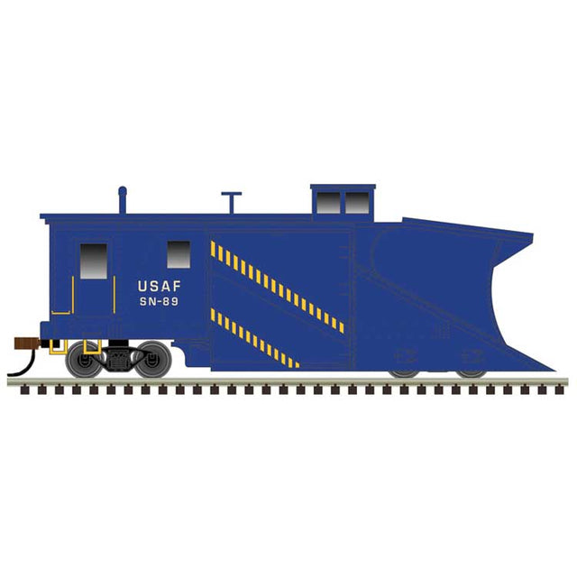 Russell Snow Plow - Ready to Run - Master(R) -- US Air Force #SN-89 (blue, yellow)