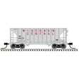 Greenville 100-Ton 2-Bay Hopper - Ready to Run - Master(R) -- Wisconsin Central #34033 (gray, maroon)