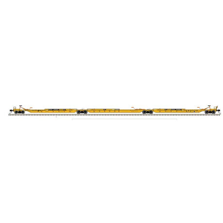 Trinity 53' RAF33 3-Unit Spine Car - Ready to Run -- TTX #355089 (As-Delivered, black, yellow)
