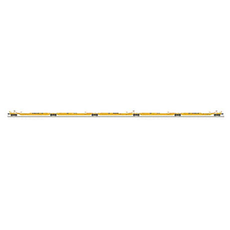 Trinity 53' RAF53C 5-Unit Spine Car - Ready to Run -- TTX #555032 (As-Delivered, black, yellow)