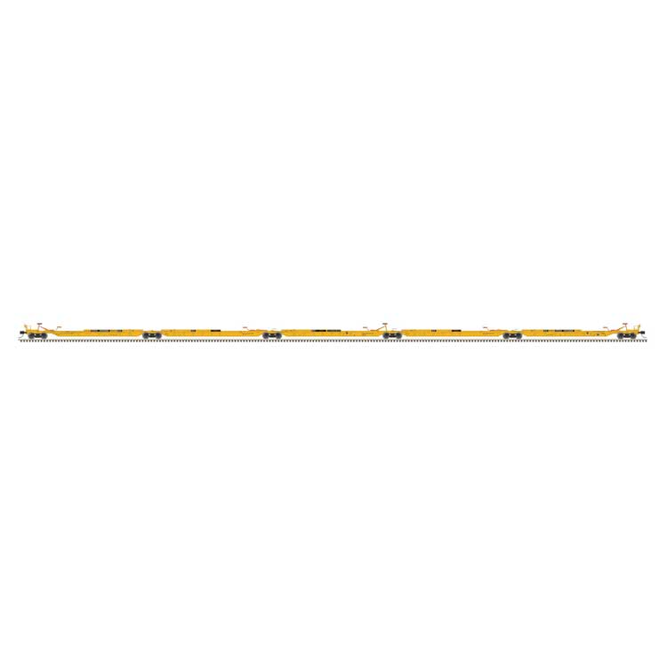 Trinity 53' RAF53C 5-Unit Spine Car - Ready to Run -- TTX #553328 (black patch, yellow, red logo)