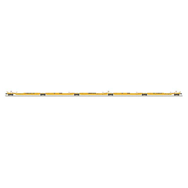 Trinity 53' RAF53C 5-Unit Spine Car - Ready to Run -- TTX #553328 (black patch, yellow, red logo)