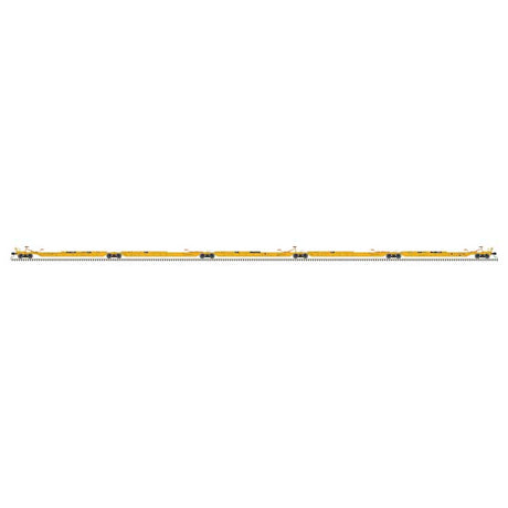 Trinity 53' RAF53C 5-Unit Spine Car - Ready to Run -- BNSF Railway SLSF #1000 (yellow, black)