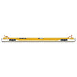 ACF 89' F89-J Flatcar w/End Hitches- Ready to Run -- TTX KTTX #601155 (yellow, black, Large Logo)
